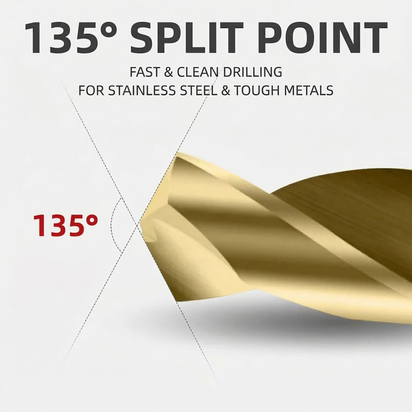 MHS M35 Cobalt Steel Twist Drill Bit Set – 13 Pieces