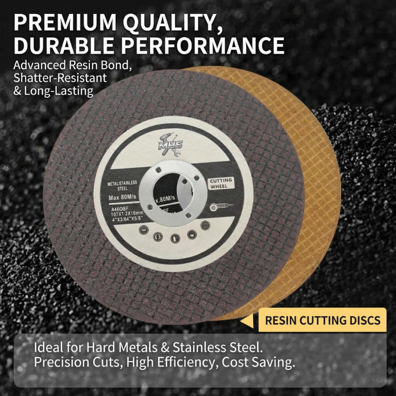 MHS Fiber Reinforced Resin Cutting Discs for Angle Grinder