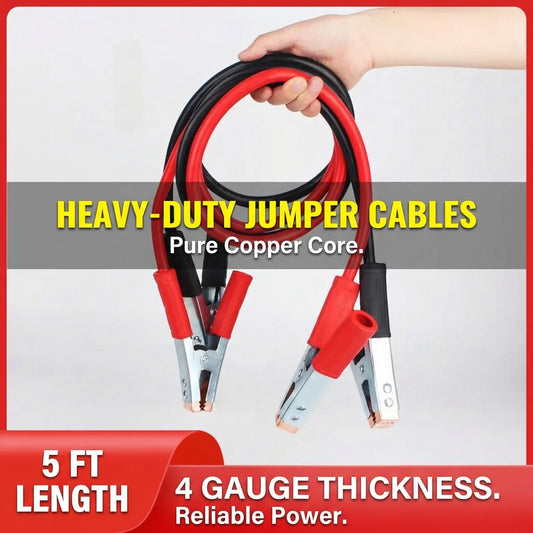 MHS 1.5m Pure Copper Car Jumper Cables – 20mm²