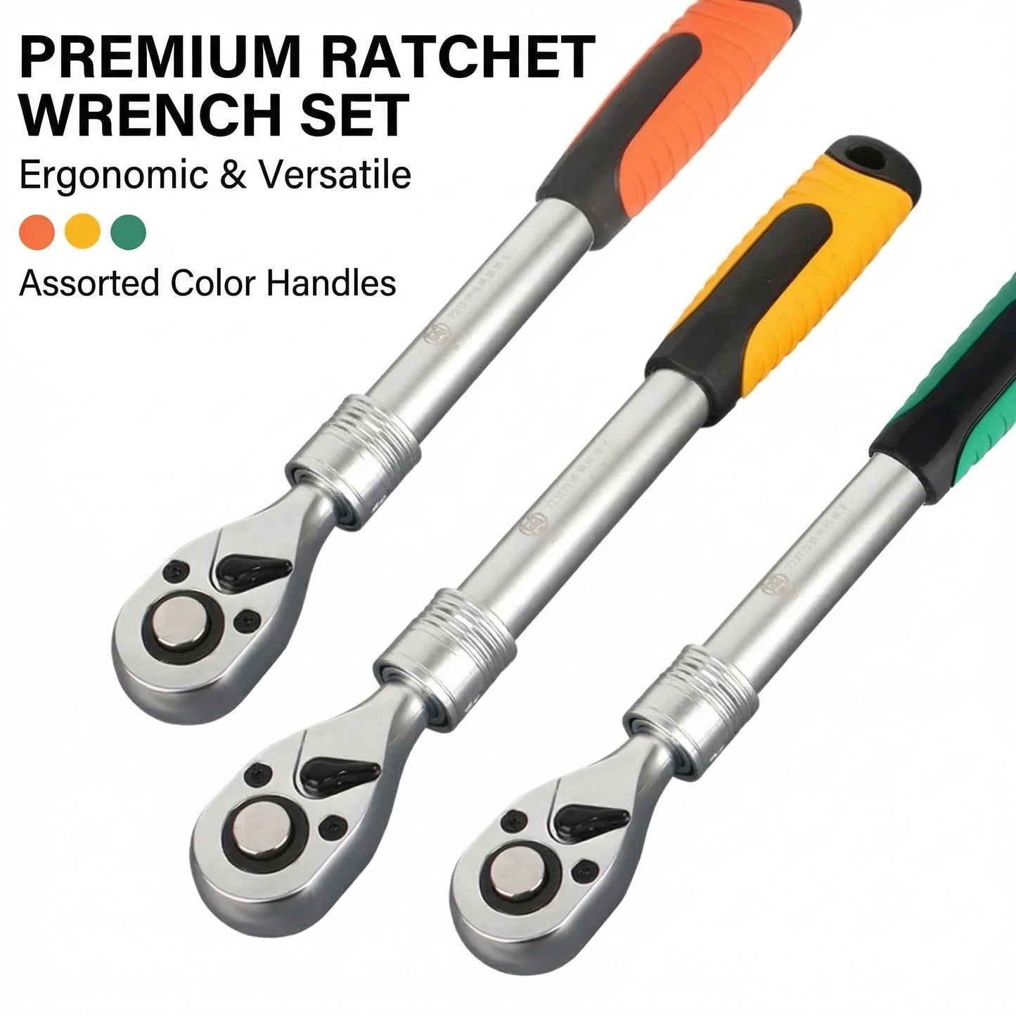 MHS 72-Tooth Telescopic Ratchet Wrench
