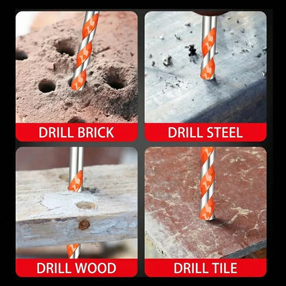 MHS 6-Piece Heavy-Duty Drill Bit Set