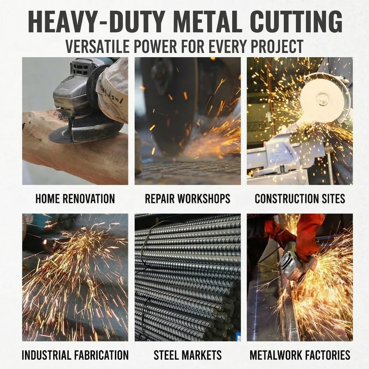 MHS Fiber Reinforced Resin Cutting Discs for Angle Grinder