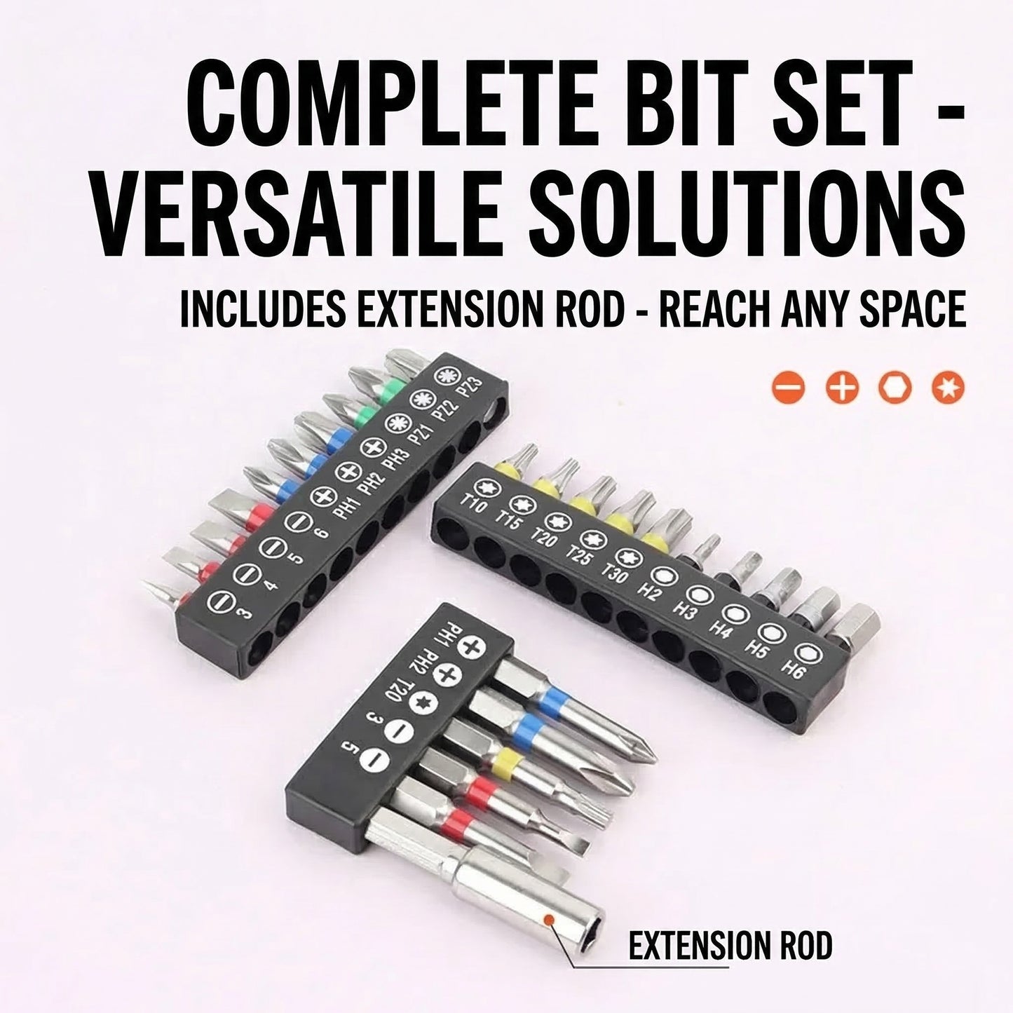 MHS Cordless Electric Screwdriver Set