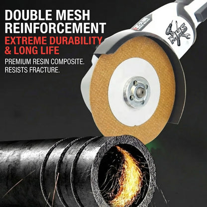 MHS Gold Metal Cutting Discs for Angle Grinder – 50 Pack