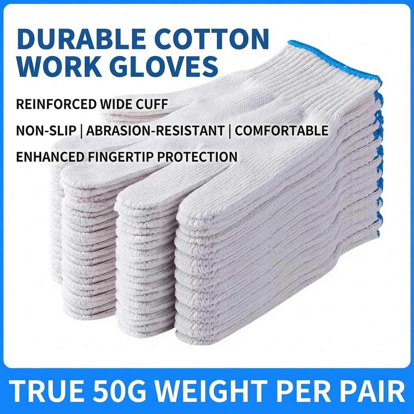 MHS Heavy-Duty Wear-Resistant Work Gloves