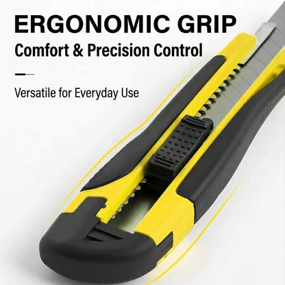 MHS Utility Knife Set – 1 Knife with 2 Boxes of Blades