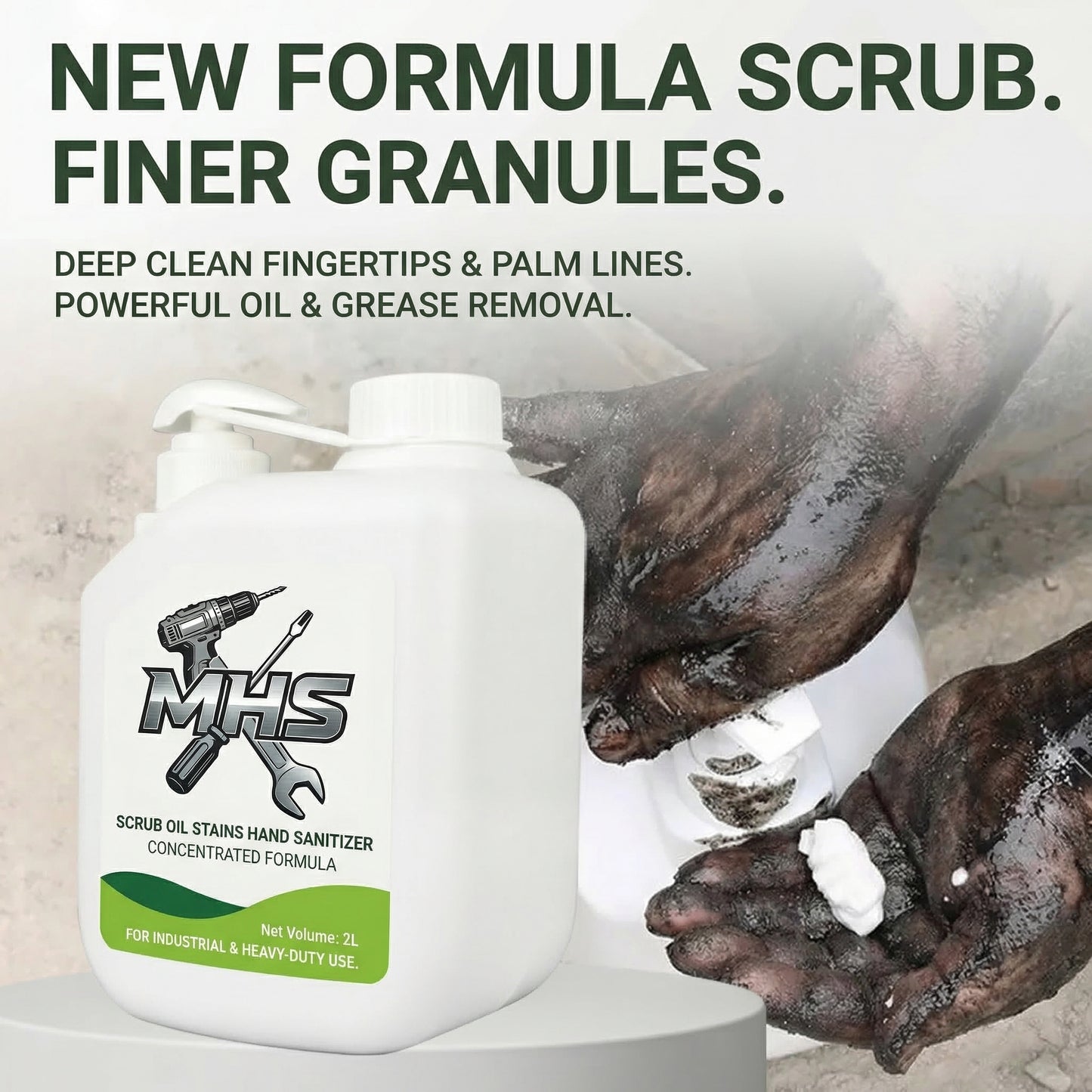 MHS Heavy-Duty Mechanic Hand Cleaner with Scrub