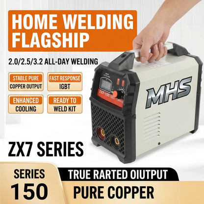 MHS ZX7-150A 150A Portable Inverter MMA Stick Welder