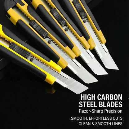 MHS Utility Knife Set – 1 Knife with 2 Boxes of Blades