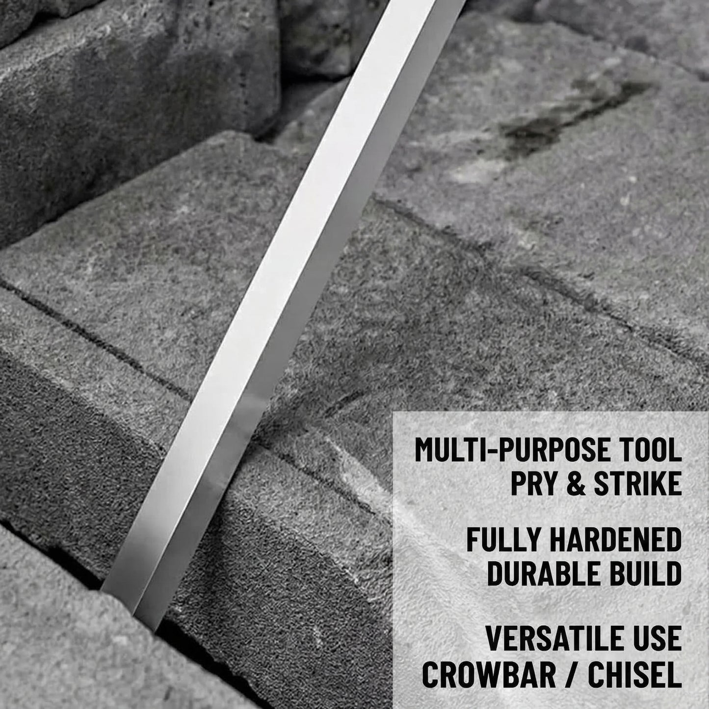 MHS 32-Inch Heavy-Duty Through-Tang Screwdriver